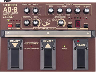 Boss Acoustic Guitar Processor AD-8