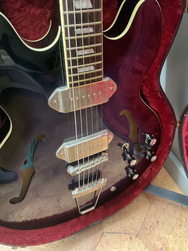 Epiphone Casino Gary Clark Jr black and blue édition d'occasion
