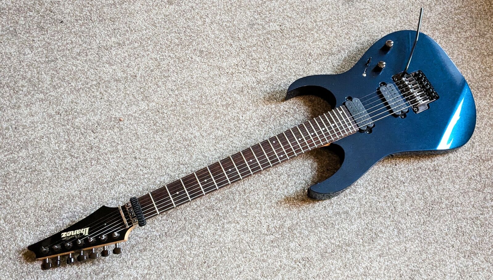 Ibanez Prestige RG1527 RB Royal Blue / 2005, Japan / d'occasion