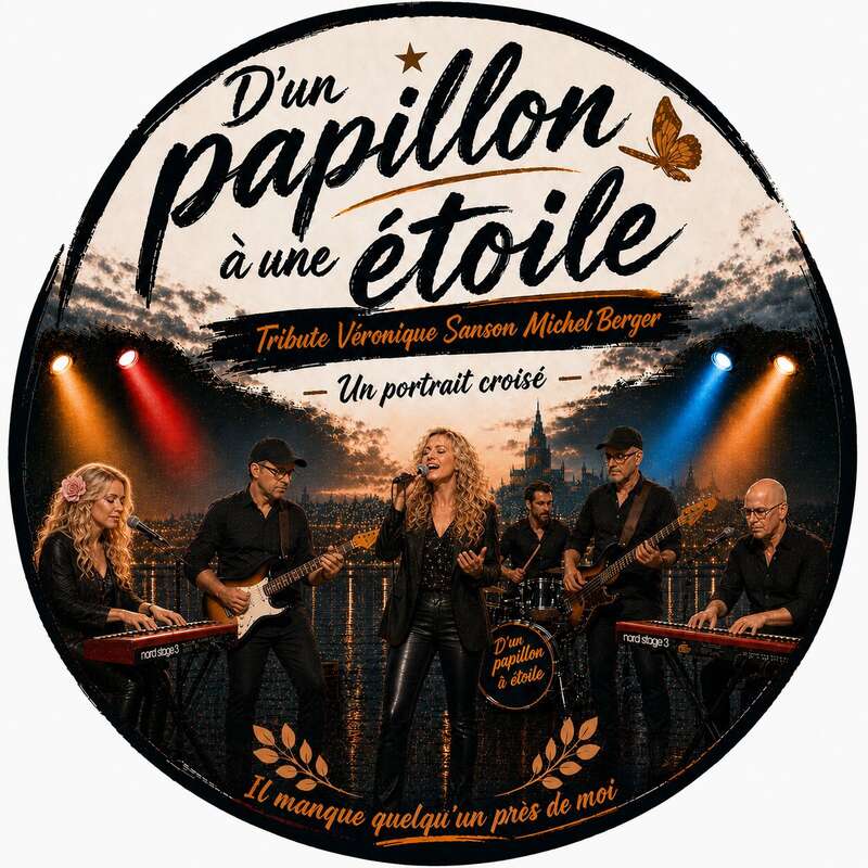 1 batteur pour Tribute V&eacute;ronique Sanson Michel Berger