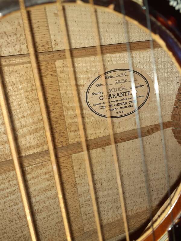 1991 Gibson J-200 Standard (Sunburst) Usa