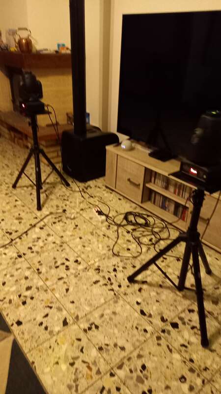 2 mini gobo moving light