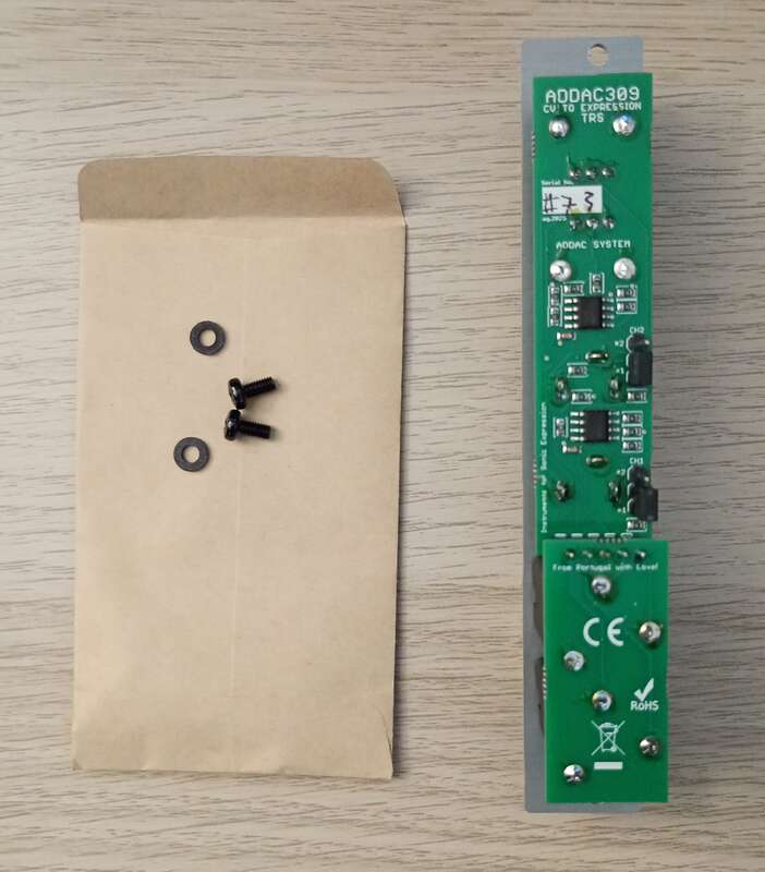 ADDAC System : ADDAC309 CV to Expression (Eurorack)