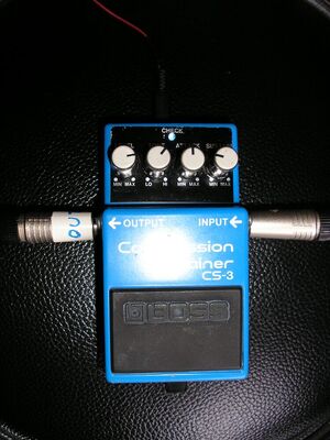 BOSS CS-3 w Monte Allums Ultra Plus mod