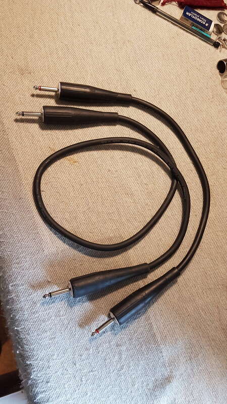 Cable HP ampli cabinet speaker