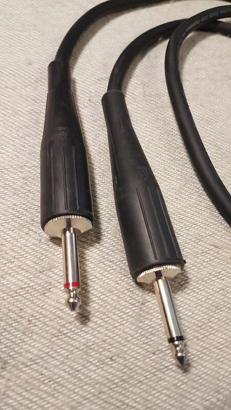 Cable HP ampli cabinet speaker