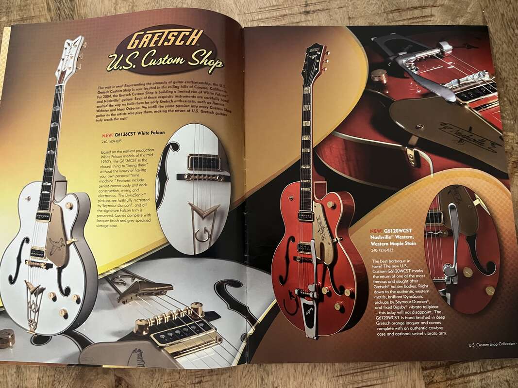 Catalogue guitares Grestch
