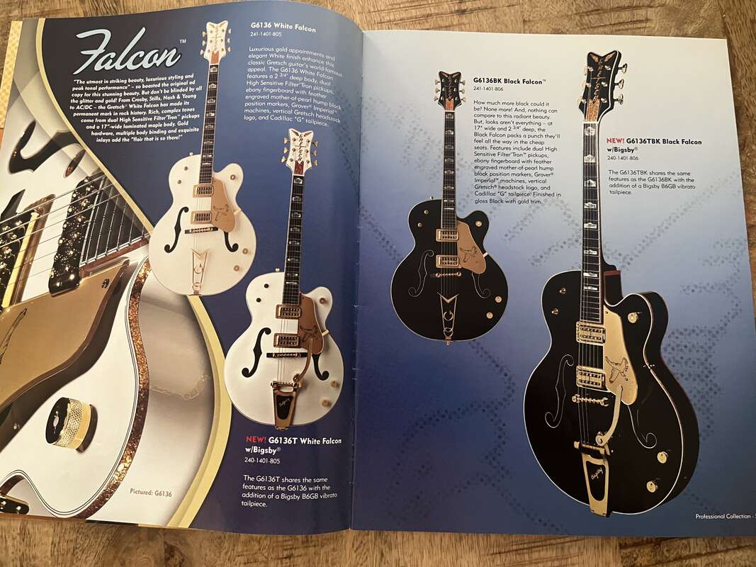 Catalogue guitares Grestch