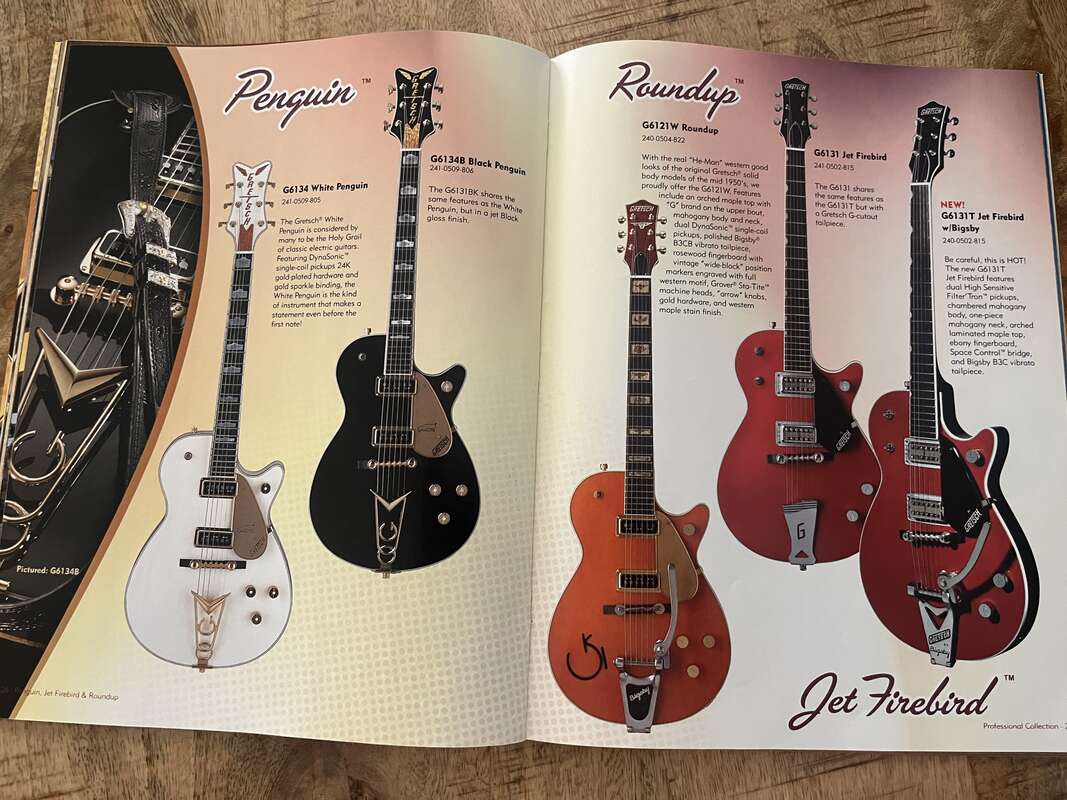 Catalogue guitares Grestch