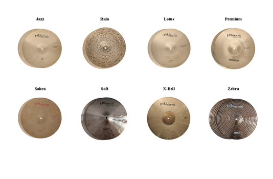 160 x Cymbales Turques T-Cymbals/Mehteran/Pergamon