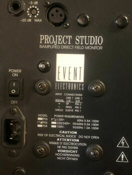 Event PS6 Active Direct Field Monitor