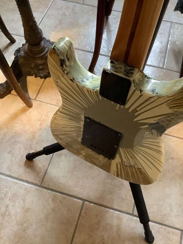 Fender Stratocaster Splatter (ann&eacute;es 90) US