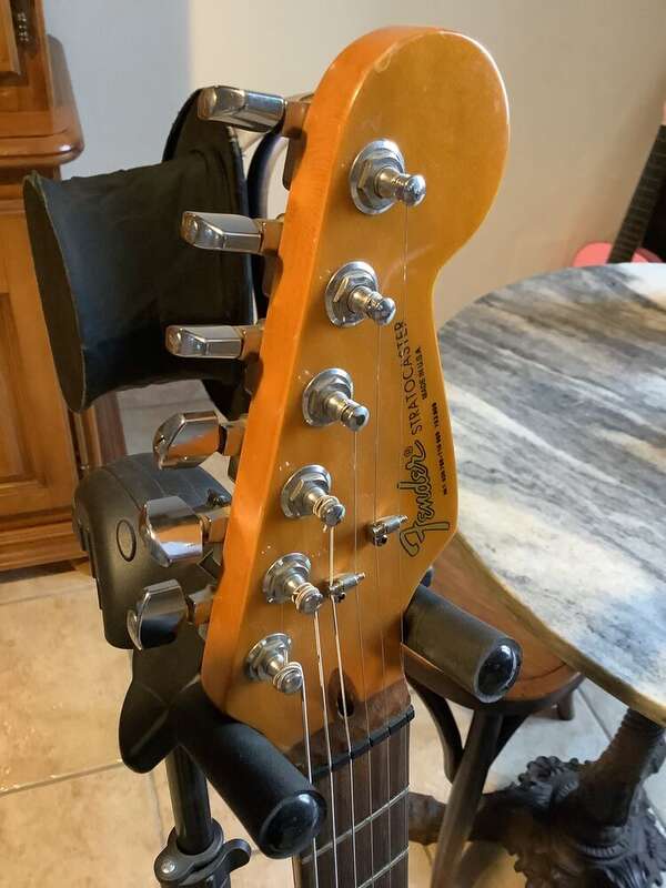 Fender Stratocaster Splatter (ann&eacute;es 90) US