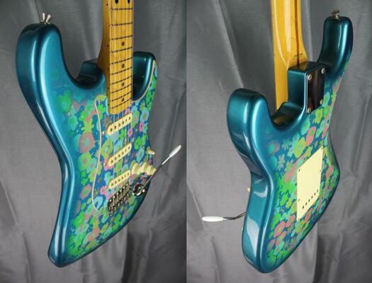 FENDER Stratocaster ST'57 BFL flower 02' rare jap'