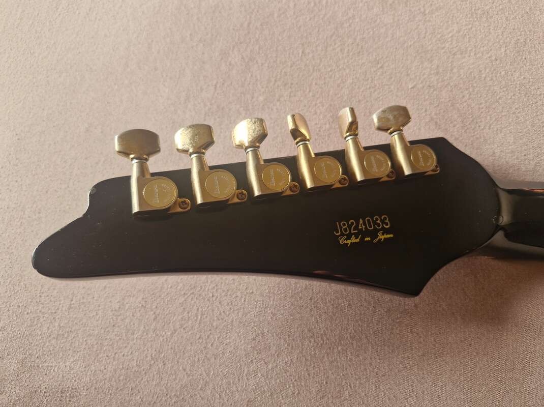 Ibanez destroyer dt 300 black ,fly case d'origine