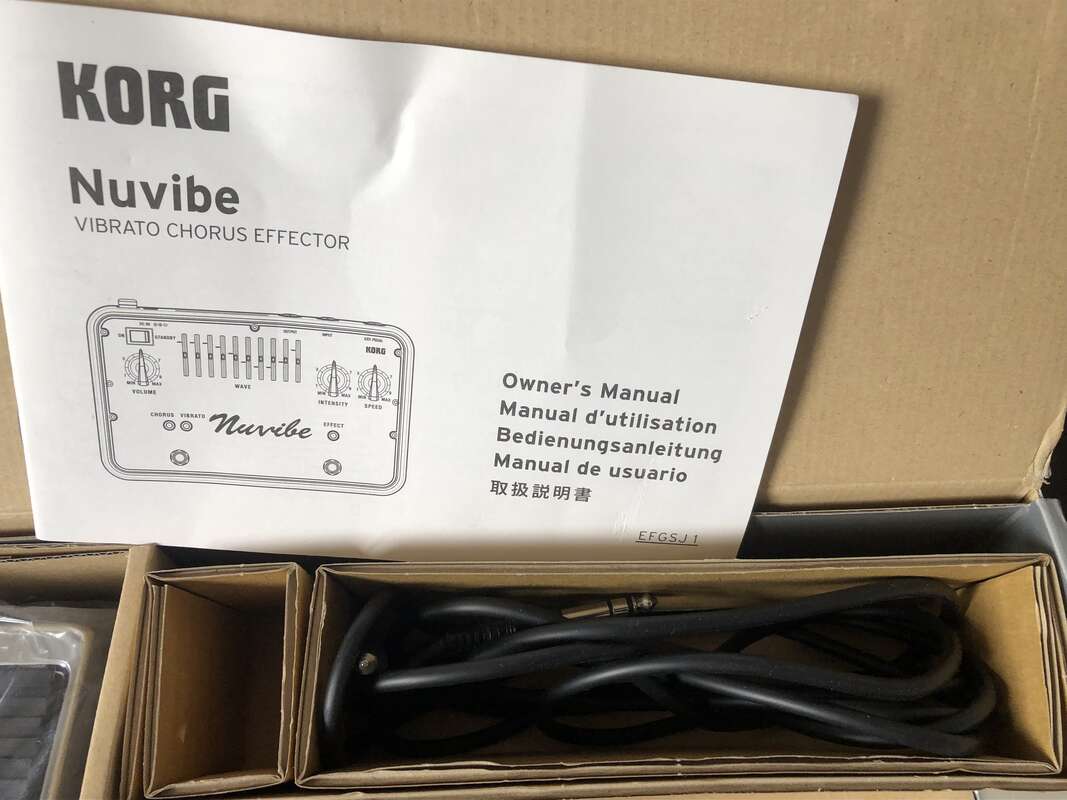 Vds/ &eacute;change Korg Nuvibe