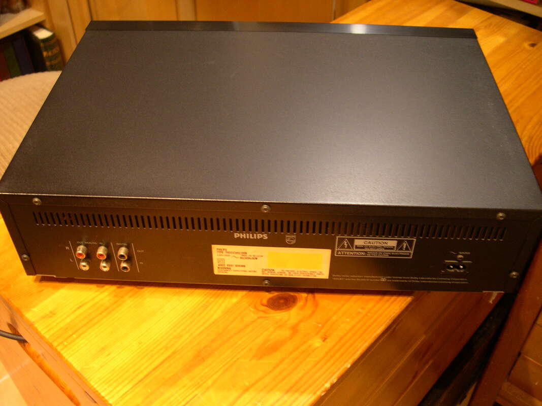 Lecteur de cassettes num&eacute;rique/analogique PHILLIPS DCC