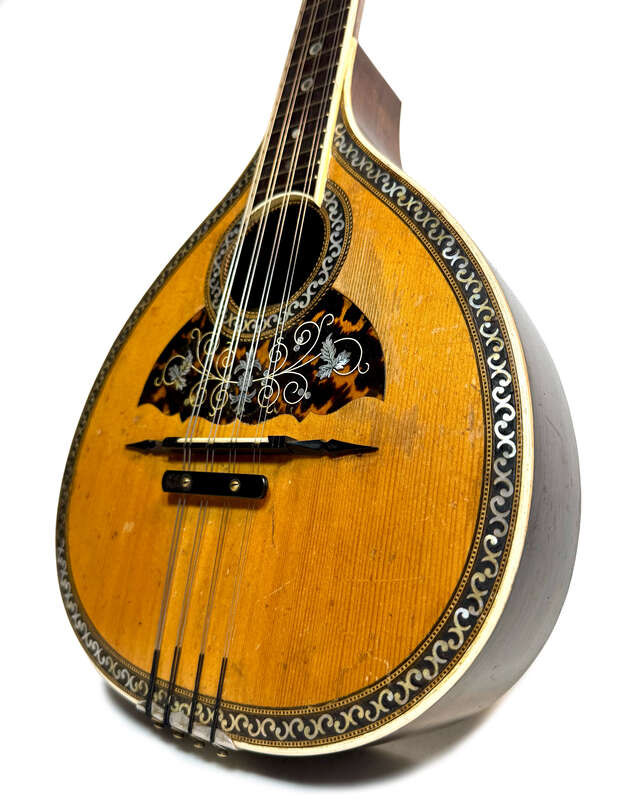 Mandoline Plate Bruno Klemm Luxe 1890's / 1900's