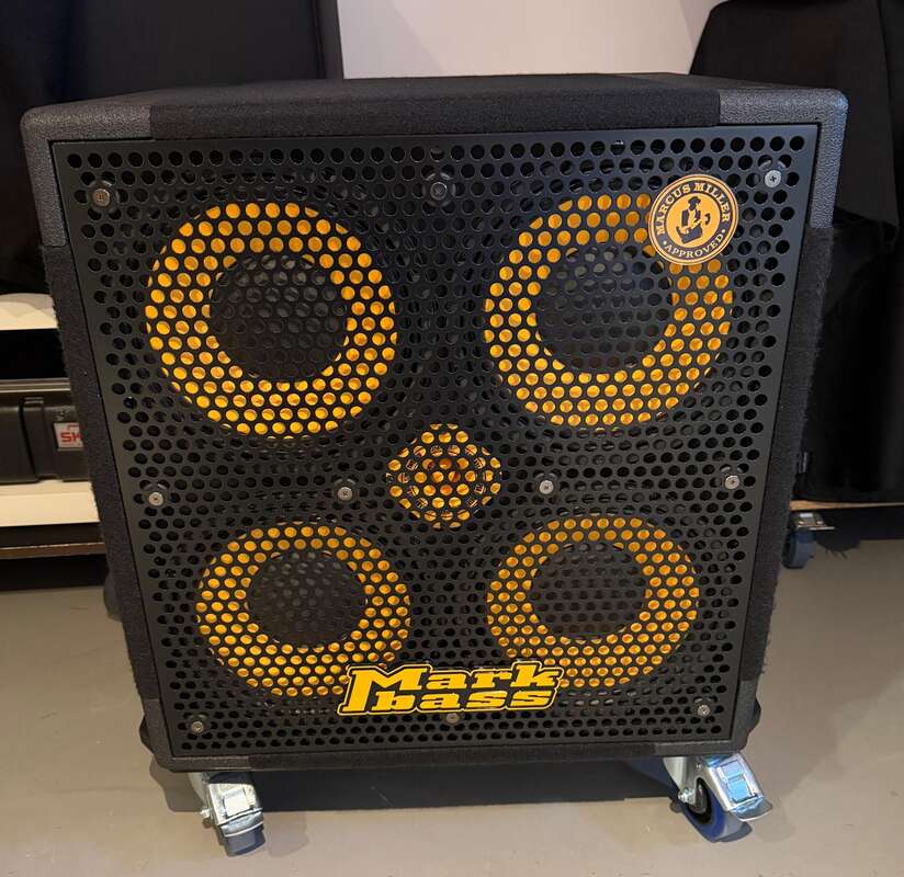 Markbass MB58R 104 Pure 4 Ohms + Housse neuve
