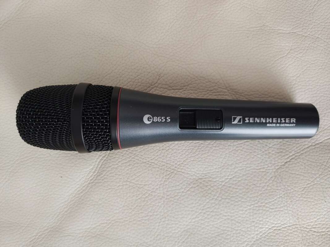 Micro Sennheiser e 865 s