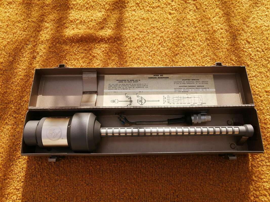 Microphone Electro-Voice Cardiline Model 642