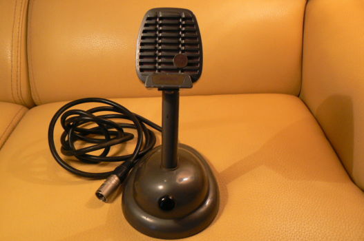 Microphone Shure CR ? Labellisé Motorola de 1954