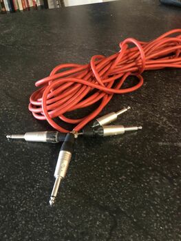 Paire D/G cable pour clavier stereo, 15 mètre