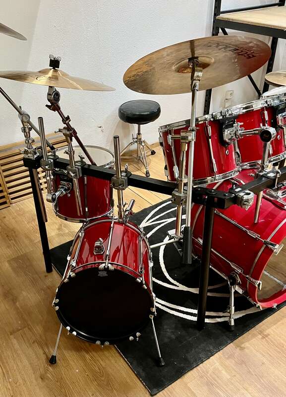 Livraison Pearl SLX rock jazz rack cymbales hardware