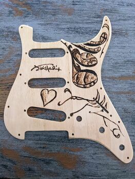 Pickguard Bois Jimi Hendrix Monterey Stratocaster