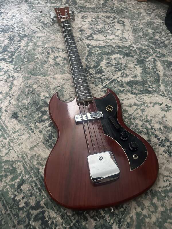 Basse shortscale Vintage Kay 1967 JAPAN