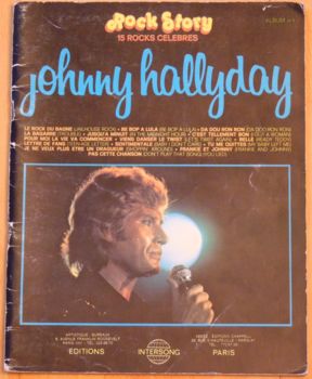 Song Book Vintage Johnny Hallyday