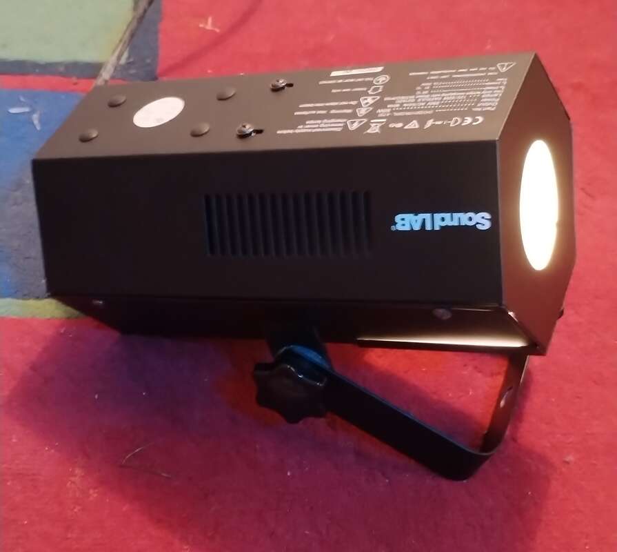 SoundLab effet lumi&egrave;re mini moonflower