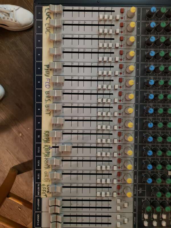 Table de mixage. Sondcraft