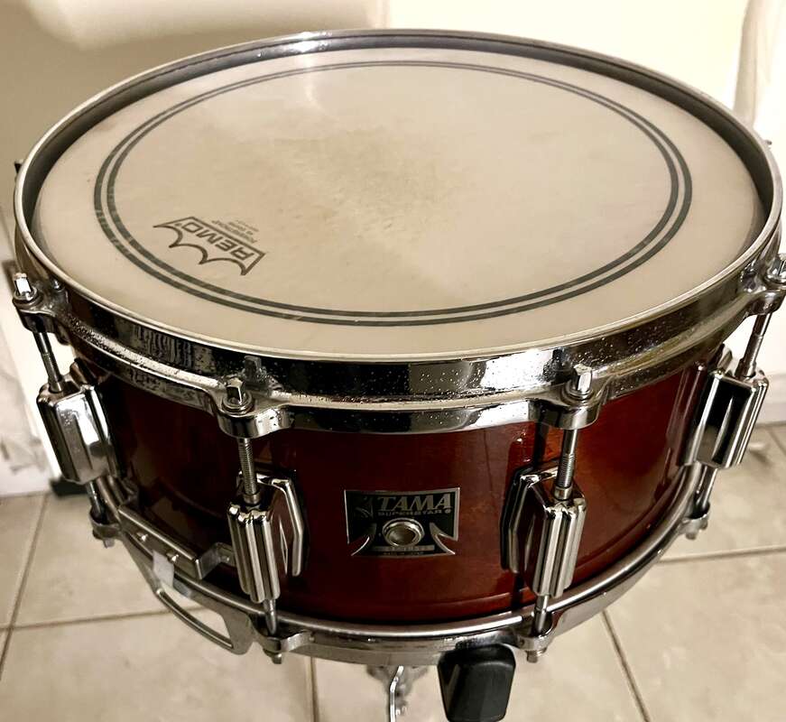 Livraison Tama superstar mahogany + caisse Claire