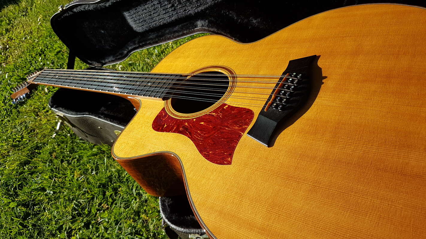 Taylor 555-CE 12 cordes gaucher left lefty