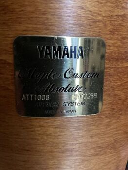 Echange tom 8p yamaha maple custom abs