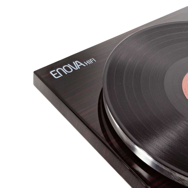 VISION4 USB WD-Platine vinyle finition bois-Enova Hifi