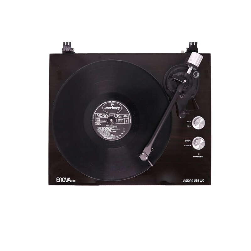 VISION4 USB WD-Platine vinyle finition bois-Enova Hifi