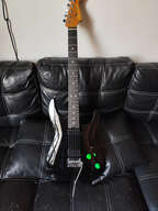 Charvel dka22 super stock black Fishman Fluence