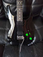 Charvel dka22 super stock black Fishman Fluence