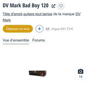 DVMARK BAD BOY 120W Tout lampe 3 canaux 120W