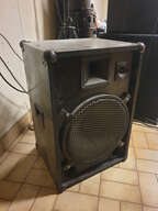 Ampli sono + Enceintes ibiza 12" et artisanale 15"