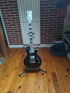 ESP E-II Eclipse BB black satin
