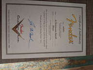 Fender stratocaster masterbuilt greg fessler