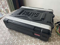 Flight case court Gator GR-2S 2U