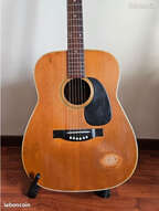 Vds/Ech Kasuga Guitare Folk Japonaise Acoustique 1970s