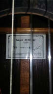 Guitare luthier G&eacute;rard Audirac