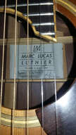Guitare luthier Marc Lucas