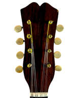 Mandoline C.A. Kisslinger D&eacute;cor&eacute;e C&ocirc;tes Creuses de 1901