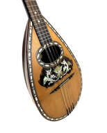Mandoline C.A. Kisslinger D&eacute;cor&eacute;e C&ocirc;tes Creuses de 1901